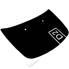 Black Bumper Hood Decal Vinyl Sticker For Land Rover Discovery 2 1998-2003