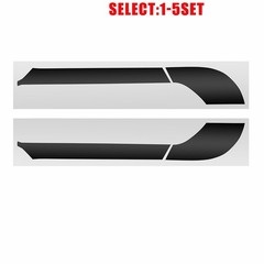 Black Smoke Tail Light Tint PreCut Vinyl Decals For 2025-2026 Toyota Camry 2-10X
