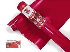 3M Graphic Film Vinyl 180mC Adhesive Craft Vehicle Wrap Sheet Roll Deep Red 23
