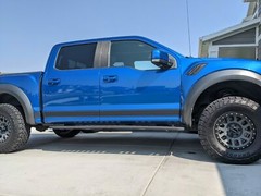 2020 Ford Raptor Rocker Panel Stripes Vinyl Side Decal Stickers 2018 2019 2017