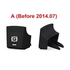 Black Parking Brake P Button Trim Replacement For BMW 5 6 X5 X6 F10 F12 F15 F16