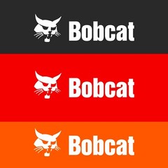 Bobcat Premium Vinyl Decal / 2-Pack – Construction Equipment Logo
