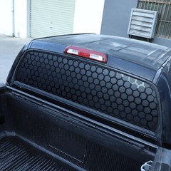Matte Black Rear Window Honeycomb Decal VinylsFits 2007-2021 Toyota Tundra