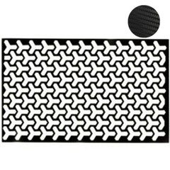 2Pcs Car Rear Tail Light Film Cover DIY Honeycomb Sticker Auto Decoration Decals