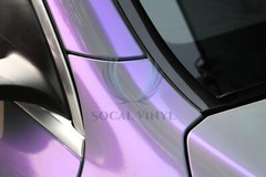 ESSMO PET Space Candy Gloss Gray Purple Car Vehicle Vinyl Wrap Decal Sticker