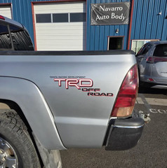 TRD Off Road Stickers Tacoma 4×4 for Tundra Truck (Set of 2 Clear Vinyl Decals)