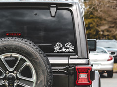 Florida Vibes Decal Sticker Vinyl Graphics – 6.5 x 3.1 inch