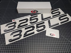 325 LS Decals (2pk) 5.3L Truck Bedside Fender Stickers Fits Chevy Silverado 1500