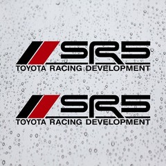 2x SR5 Racing Development for Toyota Tacoma Tundra Truck Decal Sticker 15″, 16″
