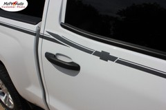 2013-2016 Chevy Silverado 1500 Pickup Truck ELITE Decals Stripes 3M Kit PD2366