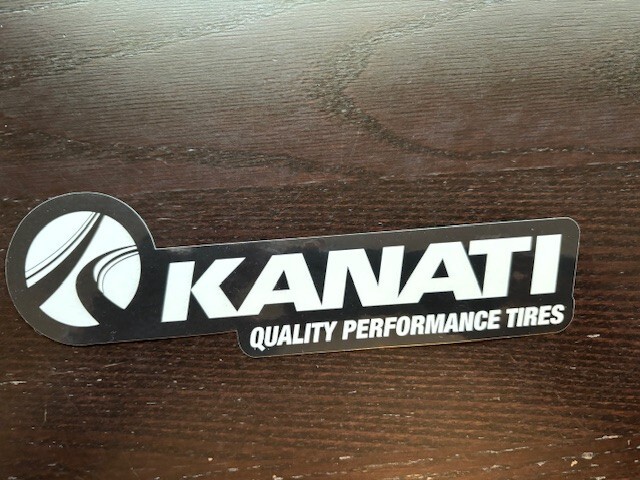 KANATI PERFORMANCE TIRE DECAL STICKER offroad racing ultra4 7X2 overland