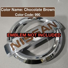 Front Emblem Vinyl inlays FOR 2012-2014, Nissan Versa. Emblem NOT included.