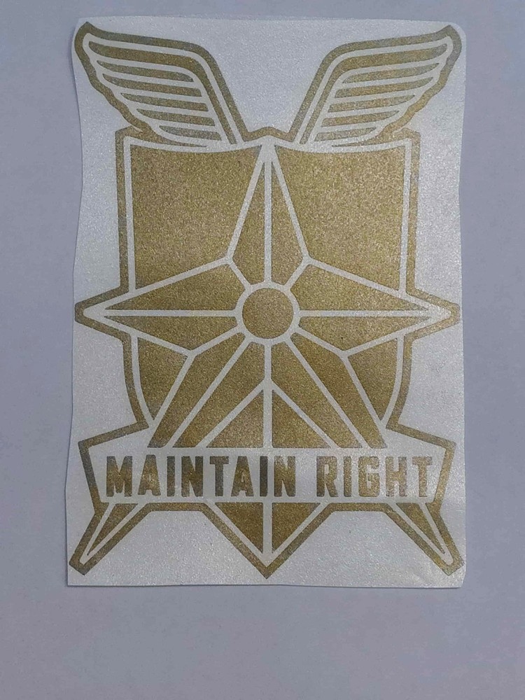 4 inch MFP MAD MAX sticker decal badge Pursuit Special Road Warrior Interceptor