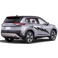 Side door paint graphics stickers decal compatible with Nissan Rogue