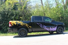 Mud Splash Vinyl Decals for Dodge Ram 1500 2500 3500 Left & Right Side Graphics