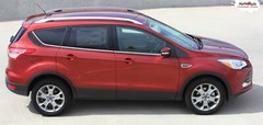 2013-2019 Ford Escape RUNAROUND Upper Body Vinyl Graphics Stripes Decals FO3