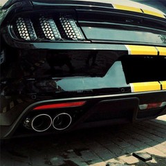 1X Honeycomb Rear Tail Light US Cover Decal Sticker Tail-lamp Car Accessories XH