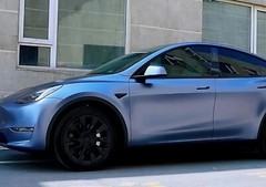 5x56FT Electro Metallic Satin Mist Blue Wrap – Premium Quality Metallic Car Film