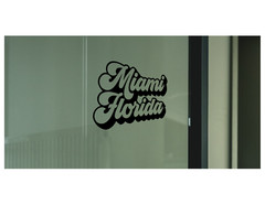 Miami Florida Decal Sticker Vinyl Graphics – 6.5 x 4 inch
