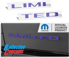 LIMITED Tailgate Badge Overlay Decal Sticker – 2019-2024 Ram 1500 Limited