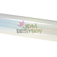 Headlight Hex Holographic Gloss Clear Taillight Tint Film Fog Sticker Honeycomb