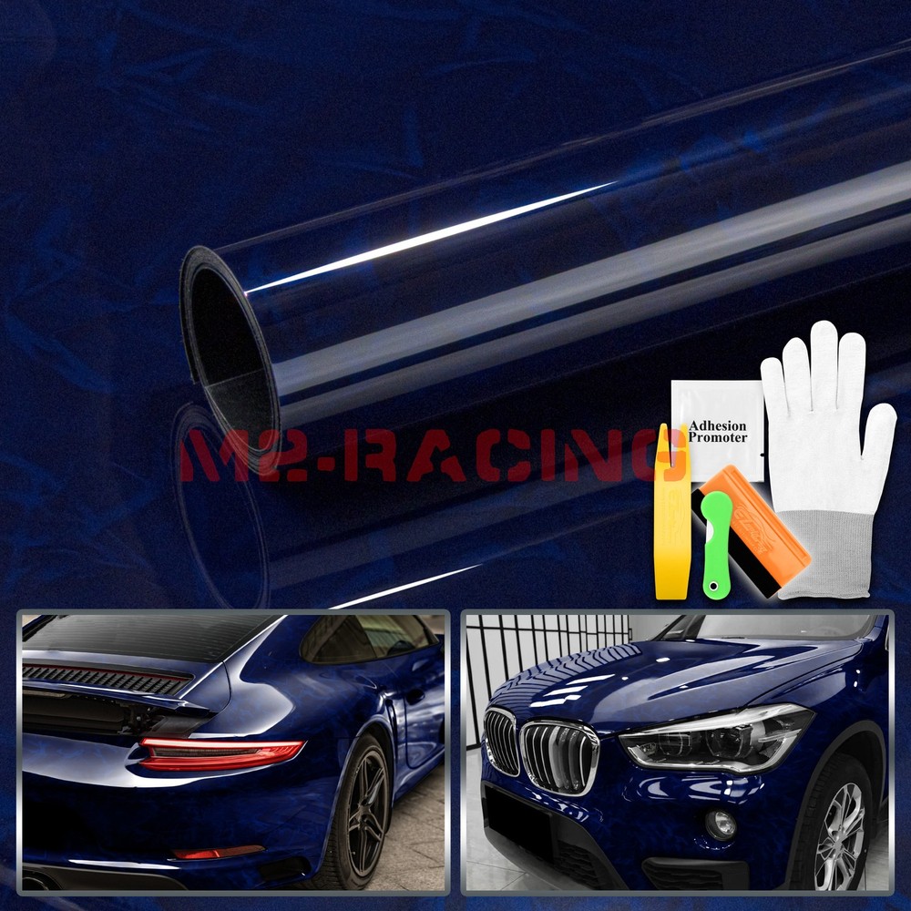 PET Marble Pearl Gloss Royal Blue Car Vehicle Vinyl Wrap Decal Sheet Sticker