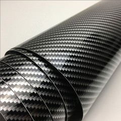 Carbon Fiber Pattern Waterproof Vinyl CAR Wrap Sheet Roll Film Sticker 60″x12″