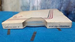 Vtg Professional Car Striping Mirror Chrome Vinyl 1/2”x150’ TFX Automotive Grade