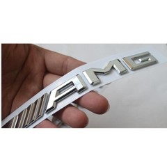 E43 Biturbo 4MATIC Emblem Fender Trunk Badge Chrome Silver for E-Class W212 W213