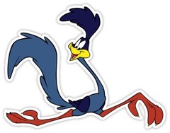 Roadrunner sticker decal 5″ x 4″