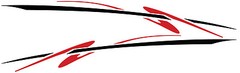 2 RV Car Truck Trailer Side Accent Decals Graphics Stripes Vinyl PB377