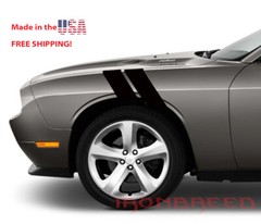 Fender Rally Stripes Hash Marks Fits: Charger Challenger Racing Decal Sticker