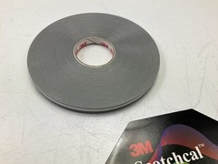 3M 72319 Pinstripe Striping Tape 5/16″ In X 150′ Feet Long, Medium Gray