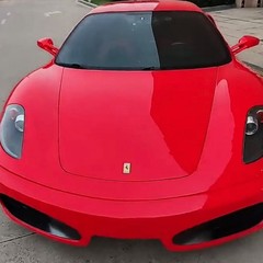 Ultra Gloss PET Liner Ferrari Red Car Vinyl Wrap Adhesive Film Air Release DIY