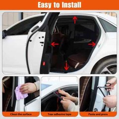 1M-10M Z Shape Car Door Window Trim Edge Moulding Rubber Weatherstrip Seal Strip