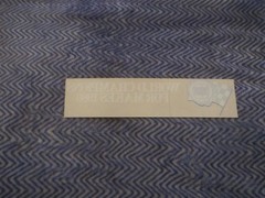 1981 LANCIA “1980 CHAMPIONS FOR MAKES” WINDSHIELD DECAL