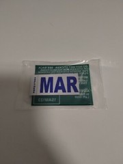 California DMV License Plate Month Sticker March Original Free Shipping