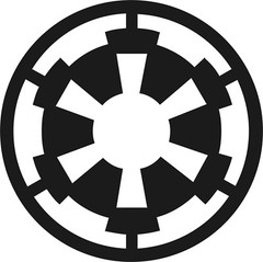 GALACTIC EMPIRE STAR WARS Decal Vinyl Car Window Sticker ANY SIZE