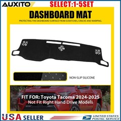 Dashboard Mat Sunshade Pad Non-Slip For Toyota Tacoma 2024-2025 LHD US 1-5X