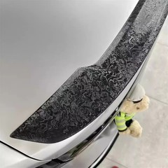 Black Carbon Vinyl Wrap Film Car Vehicle Motorcycle Interior Exterior