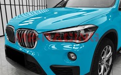1FTx5FT PPF Paint Protection Film Gloss Miami Blue Invisible Scratches Shield