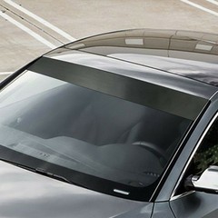 Sun Strip Visor Premium Vinyl Decal 60″x8″ Windshield Banner Cast PVC Film S
