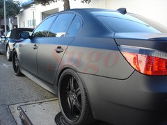 PREMIUM 12″x60″ Matte Flat Black Vinyl Wrap Sticker Decal Paint Protection Film