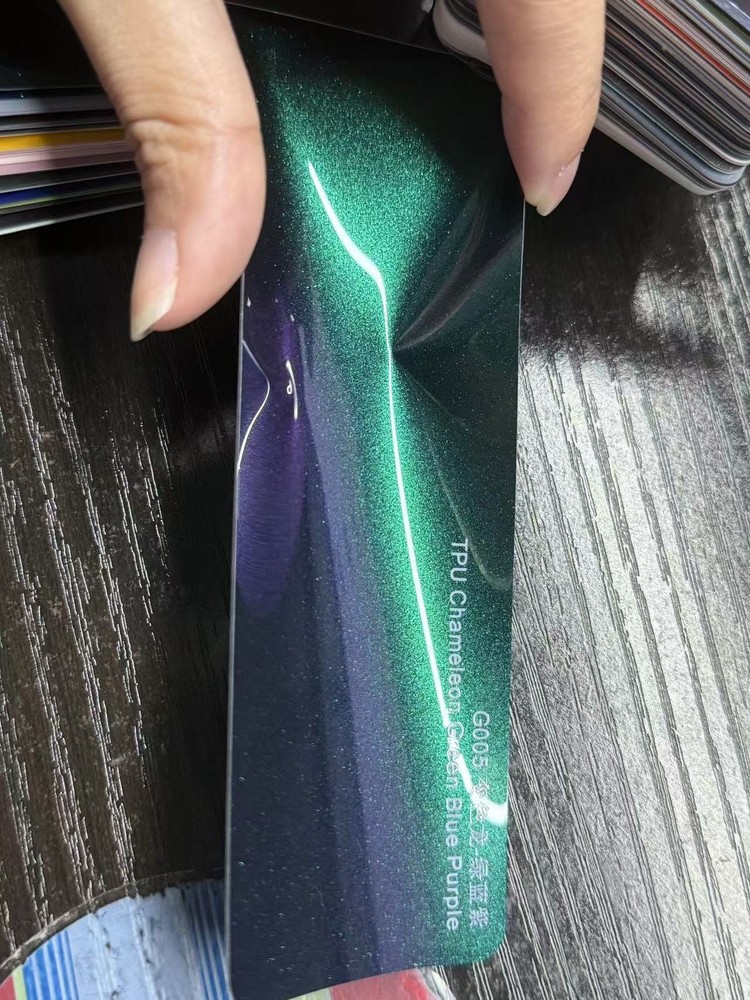 8Mil TPU PPF For Cybertruck Paint Protection Wrap Color Change Gloss Chameleon