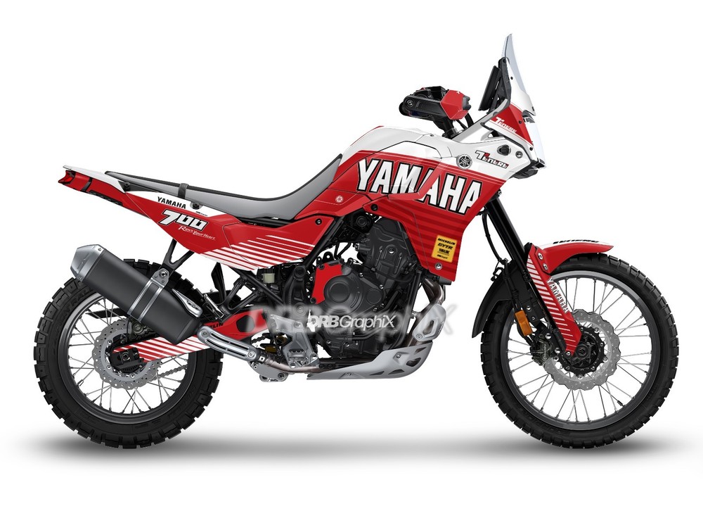 NEW Graphic kit for YAMAHA TENERE 700 / T7 Full Graphic kit (STP-RW)