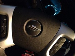 Steering Wheel Bowtie Overlay Decal – 07-13 Chevrolet Silverado