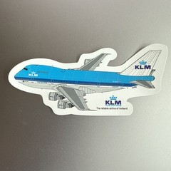 Sticker KLM B747-200 Inches X 6 Inches