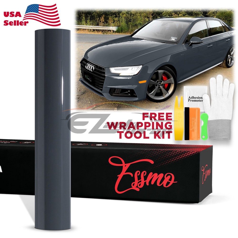 Color PPF Paint Protection Film Gloss Midnight Gray Car Paint Scratch Bra Wrap