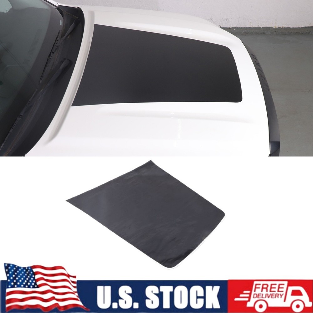 Black Front Exterior Hood Trim Sticker Decal For Nissan Frontier 2022-2025 US