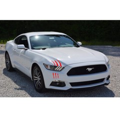 2Pcs Universal Fit Red Monster Claws Scratch Decal Sticker for Ford Chevy Dodge